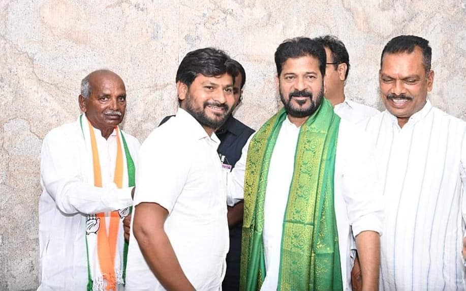 With Revanth Reddy